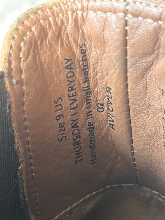 Thursday Chelsea Cavalier Boots in Dusty suede. Men’s size 9 main image 5